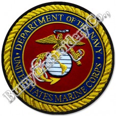 Bullion Wire Blazer Hands Embroidery Badges